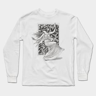 Vintage Nymph Dancing Long Sleeve T-Shirt